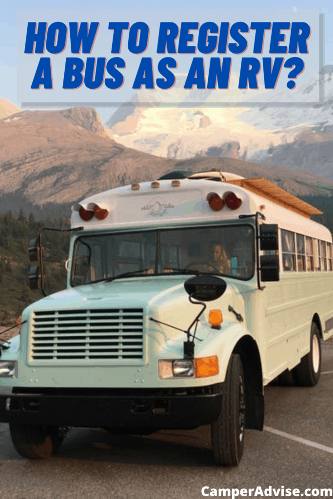 How to Register a Bus as an RV?