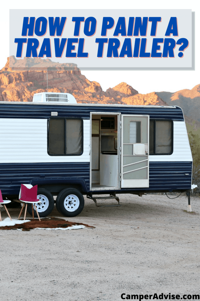 How to Paint a Travel Trailer