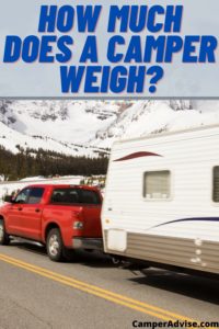 How Much Does A Camper Weigh