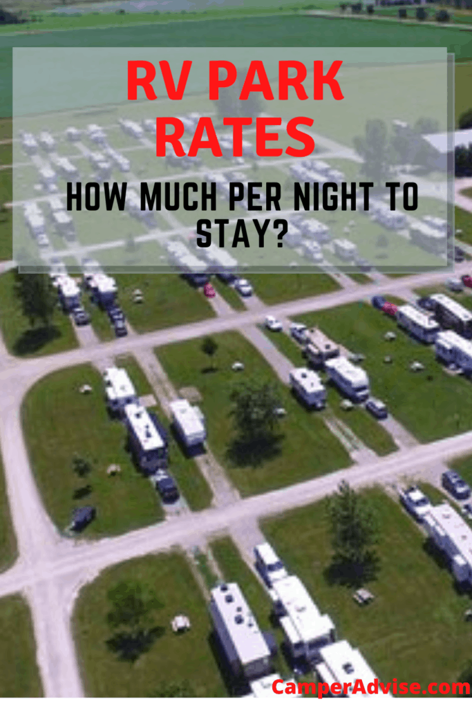 RV Park Rates How Much Per Night? (Updated January 2021)