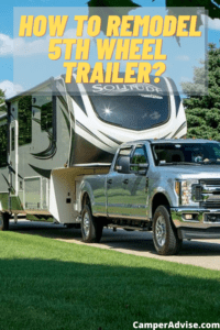 How to Remodel 5th Wheel Travel Trailer