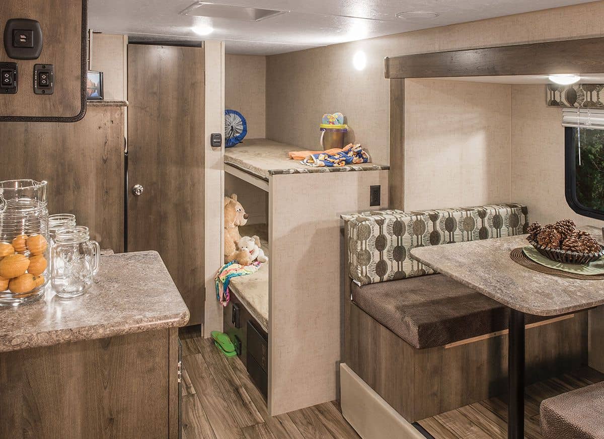 travel trailers for sale with bunk beds