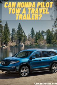 Can honda pilot tow a travel trailers