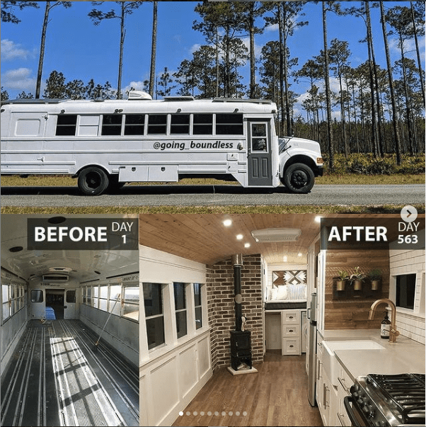 One-Sided School Bus Conversion 1