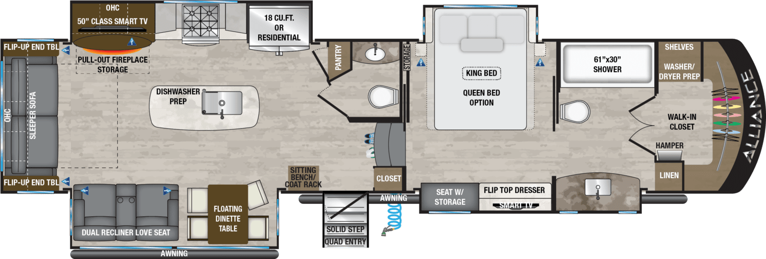 Travel Trailers With Loft Floorplans | CamperAdvise