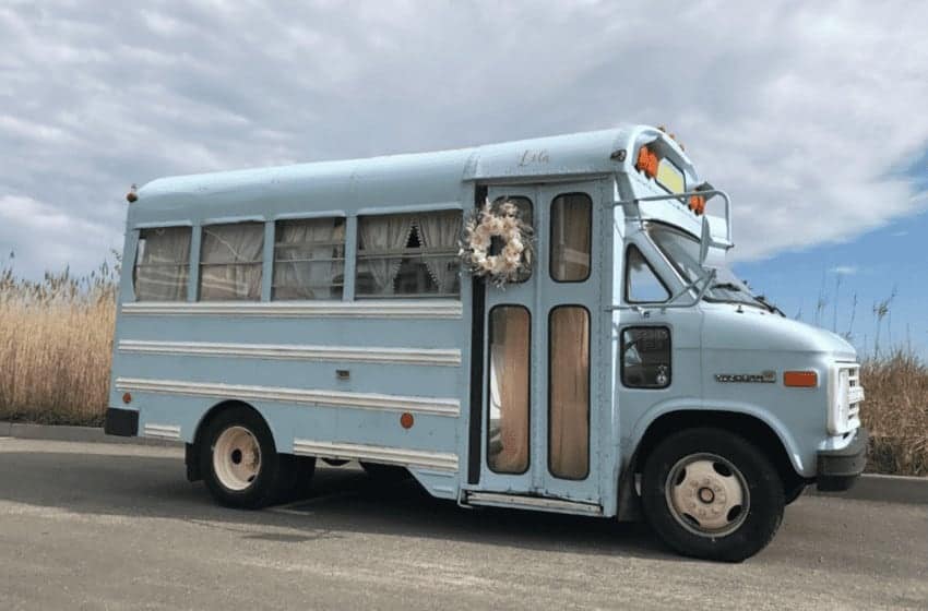 Baby Blue Bus