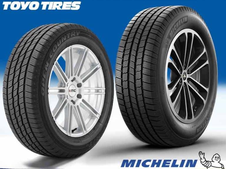 Toyo Tires and Michelin Tires Comparison CamperAdvise