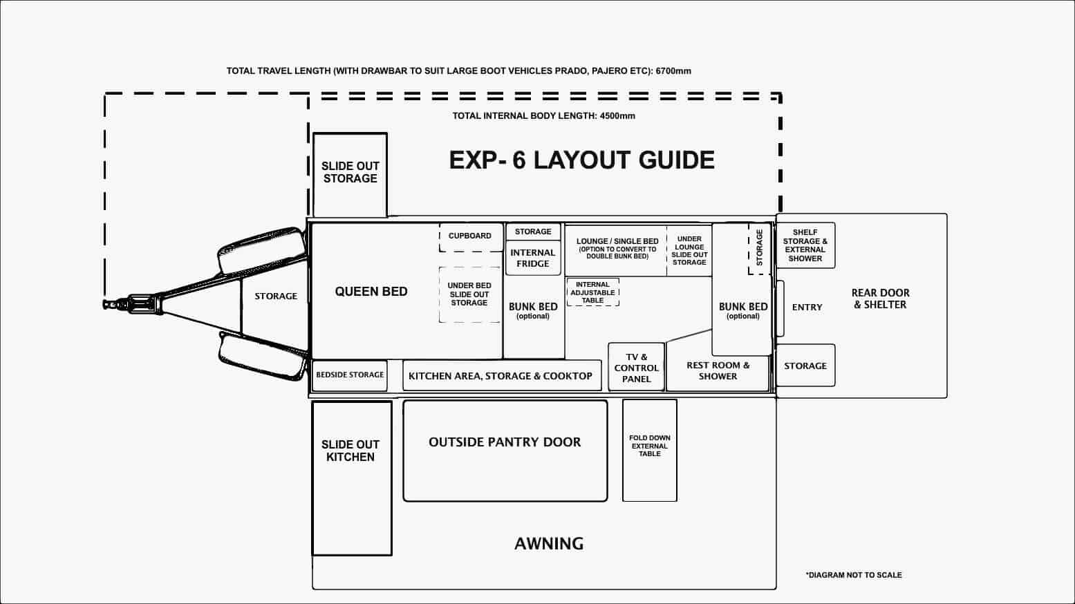 Bruder EXP-6 Floorplan