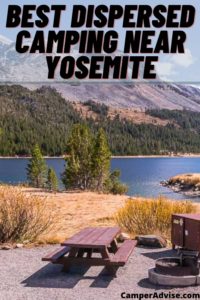 Best Dispersed Camping near yosemite