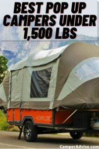 Best Pop Up Campers under 1,500 lbs