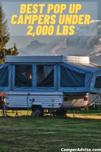 Best Pop Up Campers under 2,000 lbs