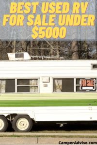 Best Used RV For Sale under $5000