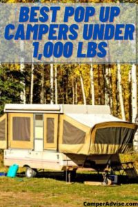 Best pop up campers under 1,000 lbs