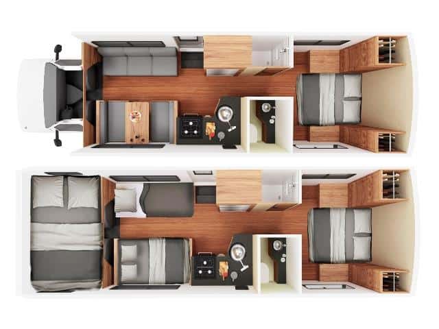 Cruise America C30 Floorplan