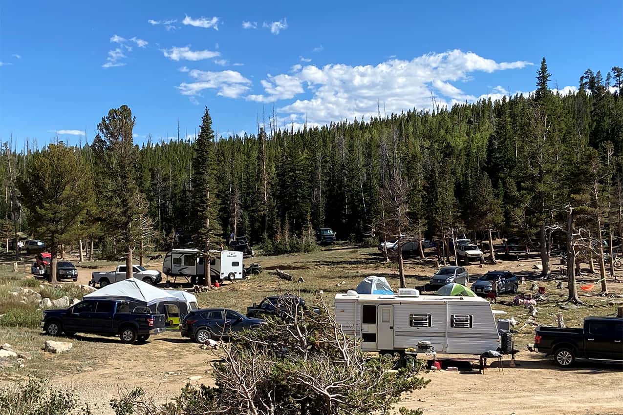 Dispersed Camping Near Denver, Colorado