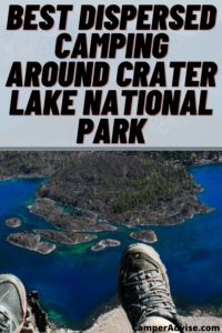 dispersed camping near crater lake
