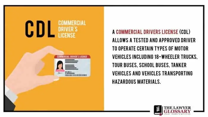 Commercial Driving License