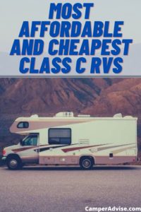 Most Affordable and Cheapest Class C RVs