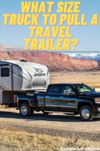 What Size Truck to Pull a Travel Trailer